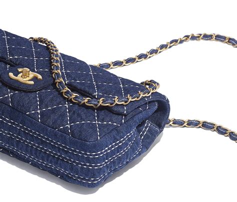 chanel denim flap bag 2021.